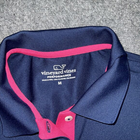 Vineyard Vines Dress Womens Size M Blue Polo Casual Outdoors Golf Preppy - Picture 2 of 10